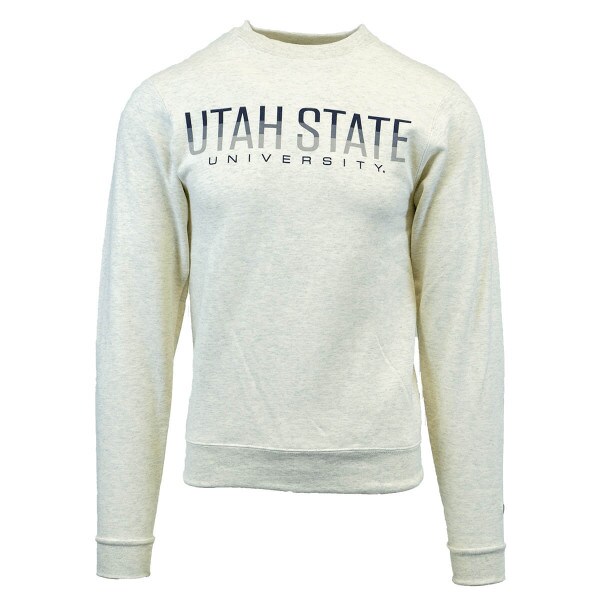 utah state university ombre crew sweatshirt